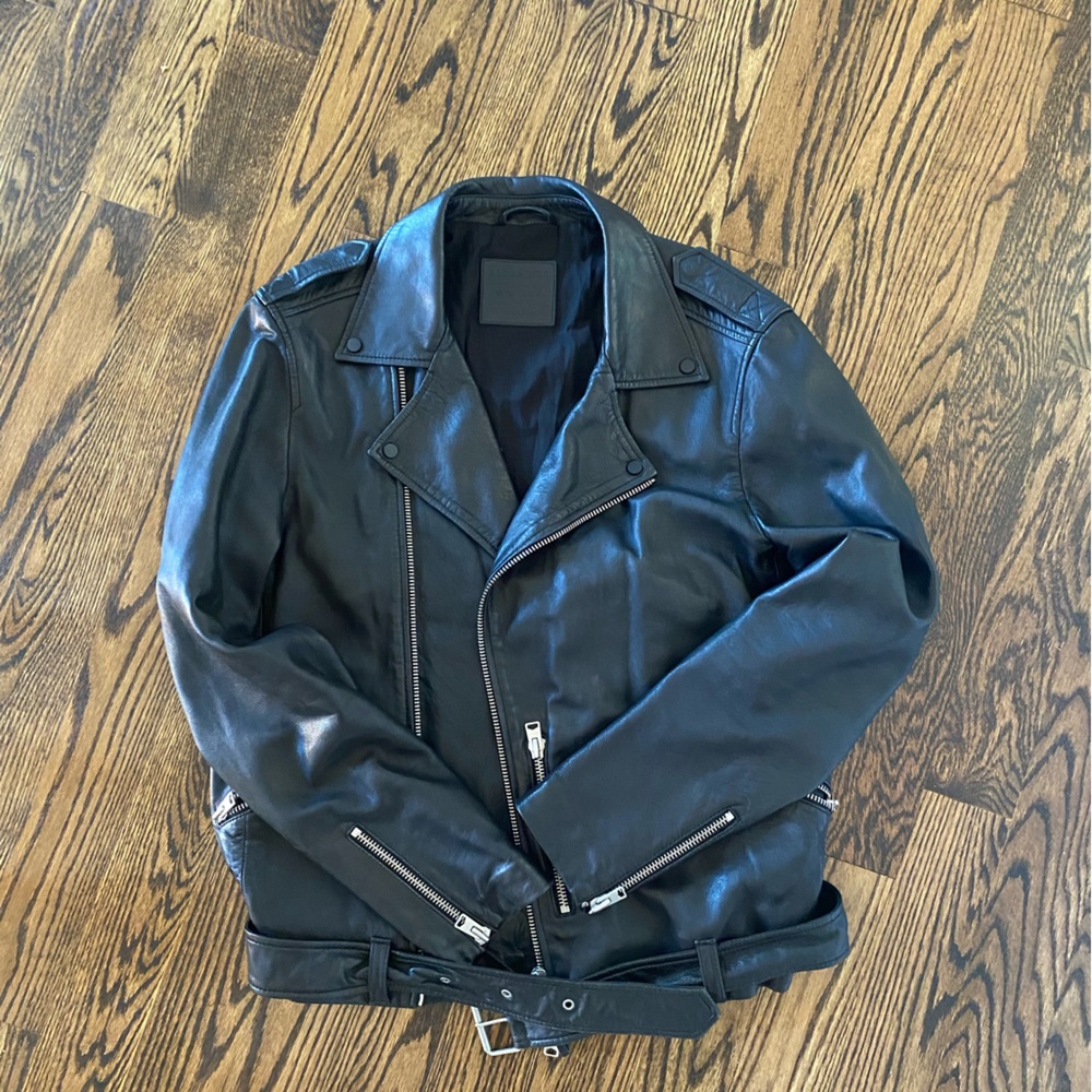 All Saints Leather Jacket